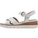 Tamaris Leather Sandal - White