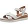 Tamaris Leather Sandal - White