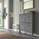 IKEA HEMNES 4 Compartments Grey Varnished Schuhregal 107x101cm