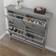 IKEA HEMNES 4 Compartments Grey Varnished Schuhregal 107x101cm
