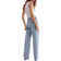H&M Wide High Jeans - Light Denim Blue