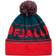 Fjällräven Pom Hat - Storm/True Red