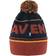 Fjällräven Pom Hat - Autumn Leaf/Dark Navy
