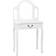 vidaXL 289334 White Dressing Table 36x65cm
