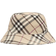Burberry Check EKD Bucket Hat - Alabaster