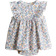 H&M Frill-Trimmed Bodysuit Dress - White/Floral (1218179012)