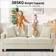 17 Stories Corduroy Beige Sofa 452.1cm 2 Seater