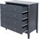 Core Products Como Midnight Blue Chest of Drawer 83x85cm