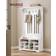 Vasagle Hallway Cabinet White Skoställ 100x180cm