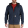 Carhartt Wind Fighter Relaxed Fit Midweight Full Zip Sweatshirt - Navy