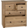 SECONIQUE Panama Brown Chest of Drawer 80x83.5cm