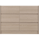 SECONIQUE Paris Beige Chest of Drawer 120x88cm