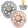 Bibs Boheme Latex Pacifier Size 2 6-18m 2-pack Cloud/Blush
