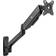 Maclean Universal Dual Arm Monitor Wall Mount MC-332