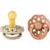 Bibs Boheme Latex Pacifier Size 2 6-18m 2-pack Vanilla/Peach