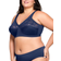 Glamorise Soutien-Gorge MagicLift Grand Maintien Classique - Bleu