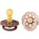 Bibs Boheme Latex Pacifier Size 2 6-18m 2-pack Woodchuck/Blush