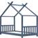 vidaXL Kids Bed Frame Grey 78x146cm