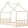 vidaXL Cadre de Lit D'enfant Bois de Pin Massif 70x140 cm 30.7x57.5"