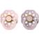 Bibs Boheme Latex Pacifier Size 2 6-18m 2-pack Blossom/Dusky Lilac