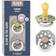 Bibs Boheme Latex Pacifier Size 2 6-18m 2-pack Sage Glow/Cloud Glow