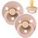 Bibs Color Pacifiers Size 2 6-18m 2-pack Blush