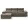 Velare Melissa High-End Left Toasted Sofá 265cm Sofá 3 Plazas