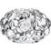 Orrefors Raspberry Transparent Portavelas 6.9cm
