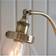 Endon Lighting Hansen Antique Brass Floor Lamp 152cm