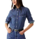 Levi's Iconic Western Denim Shirt - Paper Map/Medium Wash