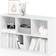 Furinno Luder 5 Cube White Book Shelf 31.5cm