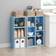 Furinno Luder 5 Cube White/Light Blue Book Shelf 31.5cm