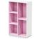 Furinno Luder 5 Cube White/Pink Book Shelf 31.5cm