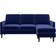 Mr. Kate Winston Blue Sofa 81.5" 2pcs 3 Seater