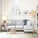 Mr. Kate Winston Light Gray Sofa 81.5" 2pcs 3 Seater