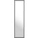 Premier Housewares Over Door Grey Wall Mirror 34x124cm