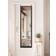 Premier Housewares Over Door Black Wall Mirror 34x124cm