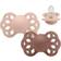 Bibs Infinity Silicone Pacifier Size 1 0-6m 2-pack Blush/Woodchuck