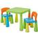 Liberty House Toys Kids Table & 2 Chair Set Multicolour