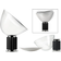Flos Taccia Small Black Bordslampa 48.5cm
