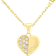 Guess Lovely Necklace - Gold/Transparent