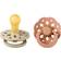 Bibs Boheme Latex Pacifier Size 1 0-6m 2-pack Vanilla/Peach