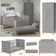 VitaliSpa Set Per Cameretta Grigio Set 4