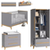 VitaliSpa Set Per Cameretta Grigio Set 4