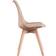 P&N Homewares Lorenzo Brown Kitchen Chair 83cm 4pcs