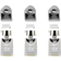 Nedis Network Connector RJ-45 M 10 Pack
