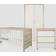 Tutti Bambini Modena Room Set 3 -piece White/Oak