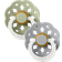 Bibs Bibs Boheme Latex Pacifier Size 1 0-6m 2-pack Sage Glow/Cloud Glow