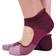 Sock Snob Non Slip Grip Low Cut Invisible Socks 2-pack - Wine