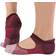 Sock Snob Non Slip Grip Low Cut Invisible Socks 2-pack - Wine